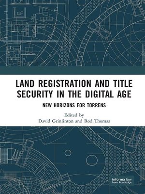 cover image of Land Registration and Title Security in the Digital Age